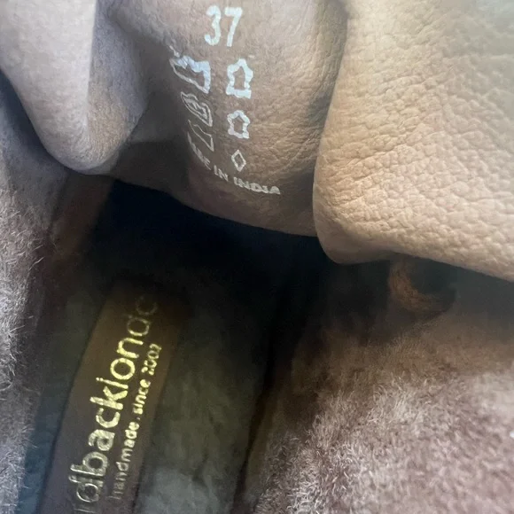 Laidback London Argo Camel Suede ankle boots, Size 37 - Picture 7 of 9